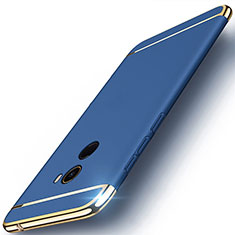 Handyhülle Hülle Luxus Metall Rahmen und Kunststoff für Xiaomi Mi Mix 2 Blau