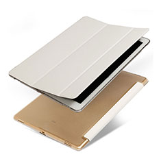Handyhülle Hülle Stand Tasche Leder für Apple iPad Pro 12.9 Weiß