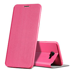 Handyhülle Hülle Stand Tasche Leder für Samsung Galaxy C5 SM-C5000 Rosa