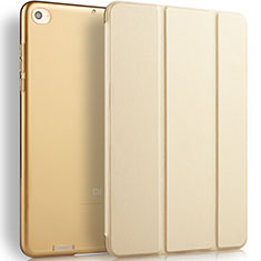 Handyhülle Hülle Stand Tasche Leder L02 für Xiaomi Mi Pad 2 Gold