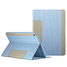 Handyhülle Hülle Stand Tasche Leder L03 für Apple iPad Mini 4 Hellblau