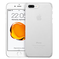 Handyhülle Hülle Ultra Dünn Schutzhülle Durchsichtig Transparent Matt W01 für Apple iPhone 7 Plus Weiß