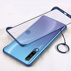 Handyhülle Hülle Ultra Dünn Schutzhülle Tasche Durchsichtig Transparent Matt H03 für Huawei P30 Lite XL Blau