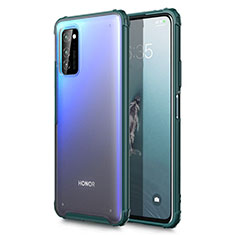 Handyhülle Hülle Ultra Dünn Schutzhülle Tasche Durchsichtig Transparent Matt U01 für Huawei Honor V30 5G Grün