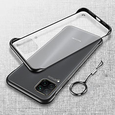 Handyhülle Hülle Ultra Dünn Schutzhülle Tasche Durchsichtig Transparent Matt U01 für Huawei Nova 6 SE Schwarz