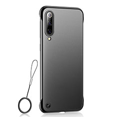 Handyhülle Hülle Ultra Dünn Schutzhülle Tasche Durchsichtig Transparent Matt U01 für Xiaomi CC9e Schwarz