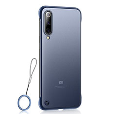 Handyhülle Hülle Ultra Dünn Schutzhülle Tasche Durchsichtig Transparent Matt U01 für Xiaomi Mi 9 Blau