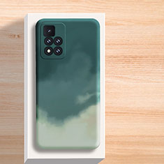 Handyhülle Silikon Hülle Gummi Schutzhülle Flexible Modisch Muster für Xiaomi Mi 11i 5G (2022) Grün