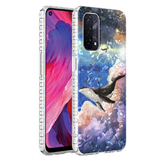 Handyhülle Silikon Hülle Gummi Schutzhülle Flexible Modisch Muster Y04B für Oppo A93 5G Plusfarbig