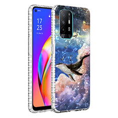 Handyhülle Silikon Hülle Gummi Schutzhülle Flexible Modisch Muster Y04B für Oppo A94 4G Plusfarbig