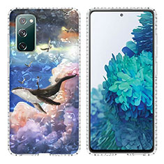 Handyhülle Silikon Hülle Gummi Schutzhülle Flexible Modisch Muster Y04B für Samsung Galaxy S20 FE 4G Plusfarbig