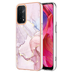 Handyhülle Silikon Hülle Gummi Schutzhülle Flexible Modisch Muster Y05B für OnePlus Nord N200 5G Rosa