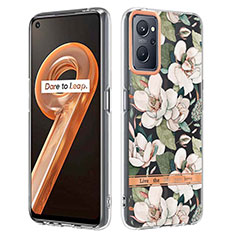 Handyhülle Silikon Hülle Gummi Schutzhülle Flexible Modisch Muster Y06B für Oppo K10 4G Weiß