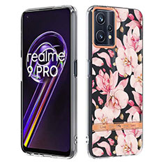 Handyhülle Silikon Hülle Gummi Schutzhülle Flexible Modisch Muster Y06B für Realme 9 5G Rosa