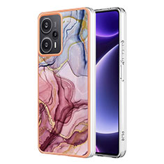 Handyhülle Silikon Hülle Gummi Schutzhülle Flexible Modisch Muster YB7 für Xiaomi Redmi Note 12 Turbo 5G Plusfarbig