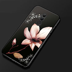 Handyhülle Silikon Hülle Gummi Schutzhülle Modisch Muster für Huawei Mate 20 Lite Rosa