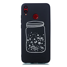 Handyhülle Silikon Hülle Gummi Schutzhülle Sternenhimmel für Huawei Honor View 10 Lite Weiß
