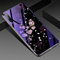 Handyhülle Silikon Hülle Rahmen Schutzhülle Spiegel Blumen für Huawei P Smart Pro (2019) Plusfarbig