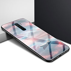 Handyhülle Silikon Hülle Rahmen Schutzhülle Spiegel Modisch Muster für Realme X2 Pro Plusfarbig