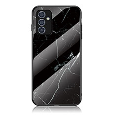Handyhülle Silikon Hülle Rahmen Schutzhülle Spiegel Modisch Muster für Samsung Galaxy Quantum2 5G Schwarz