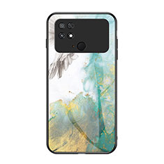 Handyhülle Silikon Hülle Rahmen Schutzhülle Spiegel Modisch Muster für Xiaomi Poco C40 Grün