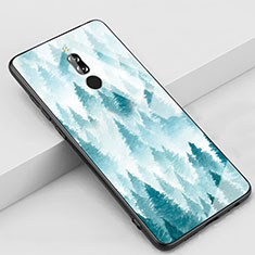 Handyhülle Silikon Hülle Rahmen Schutzhülle Spiegel Modisch Muster für Xiaomi Redmi 8 Grün