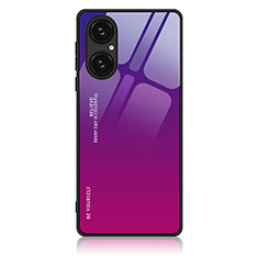 Handyhülle Silikon Hülle Rahmen Schutzhülle Spiegel Modisch Muster JM1 für Huawei P50 Pro Bunt