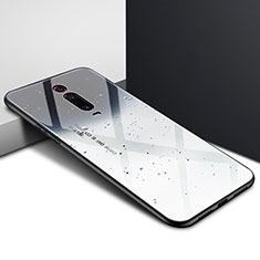 Handyhülle Silikon Hülle Rahmen Schutzhülle Spiegel Modisch Muster K04 für Xiaomi Redmi K20 Pro Schwarz