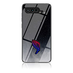 Handyhülle Silikon Hülle Rahmen Schutzhülle Spiegel Modisch Muster LS1 für Asus ROG Phone 5s Grau