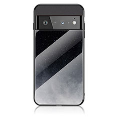 Handyhülle Silikon Hülle Rahmen Schutzhülle Spiegel Modisch Muster LS1 für Google Pixel 6 Pro 5G Grau