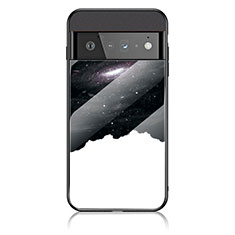 Handyhülle Silikon Hülle Rahmen Schutzhülle Spiegel Modisch Muster LS1 für Google Pixel 6 Pro 5G Schwarz