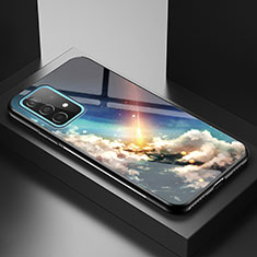 Handyhülle Silikon Hülle Rahmen Schutzhülle Spiegel Modisch Muster LS1 für Samsung Galaxy A52 4G Plusfarbig