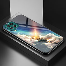 Handyhülle Silikon Hülle Rahmen Schutzhülle Spiegel Modisch Muster LS1 für Samsung Galaxy F62 5G Plusfarbig