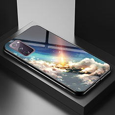 Handyhülle Silikon Hülle Rahmen Schutzhülle Spiegel Modisch Muster LS1 für Samsung Galaxy S20 FE (2022) 5G Plusfarbig