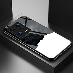 Handyhülle Silikon Hülle Rahmen Schutzhülle Spiegel Modisch Muster LS1 für Xiaomi Mi 13 5G Schwarz