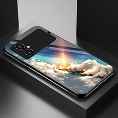 Handyhülle Silikon Hülle Rahmen Schutzhülle Spiegel Modisch Muster LS1 für Xiaomi Poco M4 5G Plusfarbig
