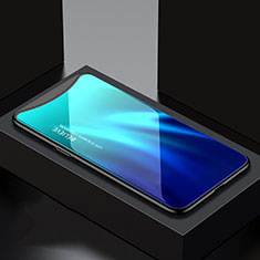 Handyhülle Silikon Hülle Rahmen Schutzhülle Spiegel Modisch Muster S01 für Oppo Find X Super Flash Edition Hellblau