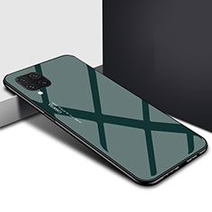 Handyhülle Silikon Hülle Rahmen Schutzhülle Spiegel Modisch Muster S03 für Huawei Nova 7i Cyan