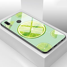 Handyhülle Silikon Hülle Rahmen Schutzhülle Spiegel Obst für Huawei Honor V10 Lite Grün