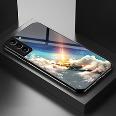 Handyhülle Silikon Hülle Rahmen Schutzhülle Spiegel Sternenhimmel A01 für Samsung Galaxy S21 5G Plusfarbig
