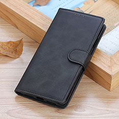 Handytasche Stand Schutzhülle Flip Leder Hülle A01D für Motorola Moto G84 5G Schwarz