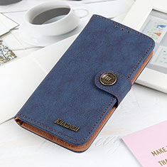 Handytasche Stand Schutzhülle Flip Leder Hülle A01D für OnePlus 9 5G Blau