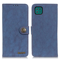 Handytasche Stand Schutzhülle Flip Leder Hülle A01D für Samsung Galaxy A22s 5G Blau