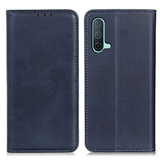 Handytasche Stand Schutzhülle Flip Leder Hülle A02D für OnePlus Nord CE 5G Blau