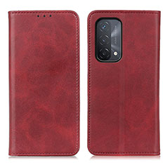 Handytasche Stand Schutzhülle Flip Leder Hülle A02D für OnePlus Nord N200 5G Rot