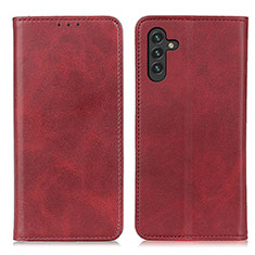 Handytasche Stand Schutzhülle Flip Leder Hülle A02D für Samsung Galaxy A04s Rot