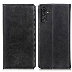 Handytasche Stand Schutzhülle Flip Leder Hülle A02D für Samsung Galaxy A04s Schwarz