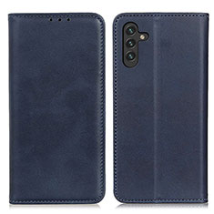 Handytasche Stand Schutzhülle Flip Leder Hülle A02D für Samsung Galaxy A13 5G Blau