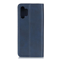 Handytasche Stand Schutzhülle Flip Leder Hülle A02D für Samsung Galaxy A32 5G Blau