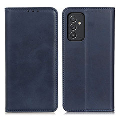 Handytasche Stand Schutzhülle Flip Leder Hülle A02D für Samsung Galaxy A55 5G Blau